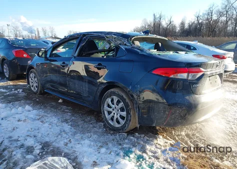 2021 Toyota Corolla Le from USA, damaged, VIN 5YFEPMAEXMP253261